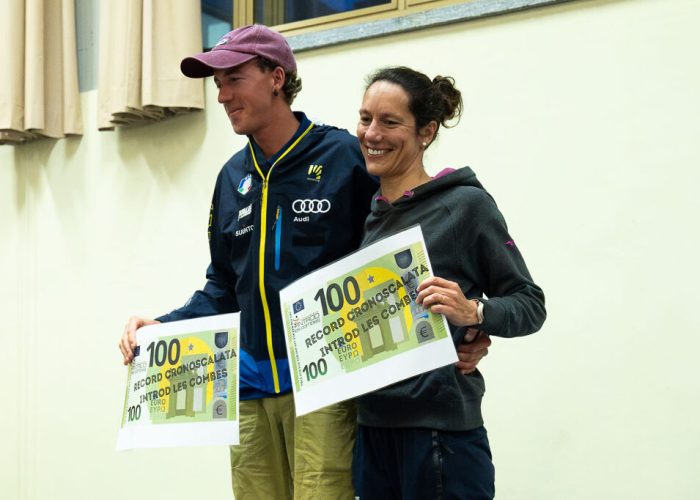 Cronoscalata Introd Les Combes, Introd (ITA), //, Daniel Thedy e Charlotte Bonin, photo credit: Federica Fornaro