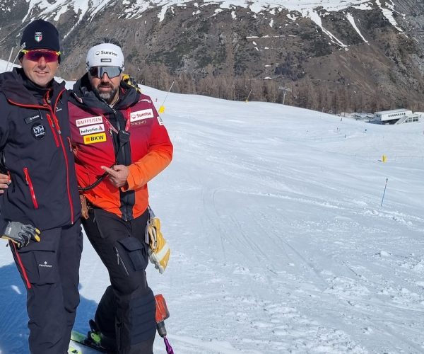 Daniele Collomb e Matteo Joris a La Thuile