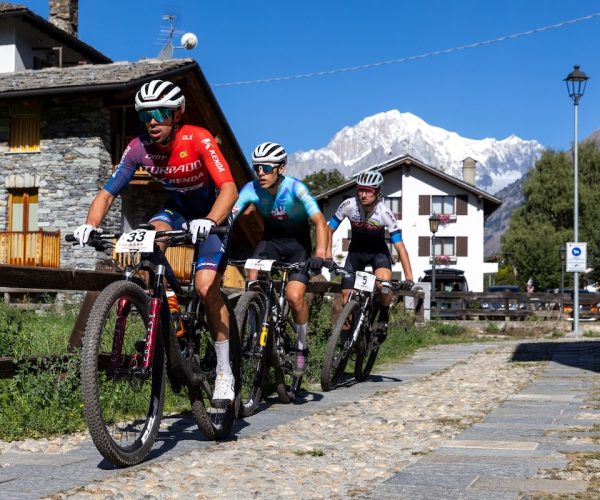 Gioele De Cosmo al Tour des Salasses Mont Blanc