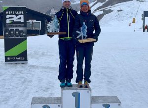 Dennis Brunod e Lisa Borzani
