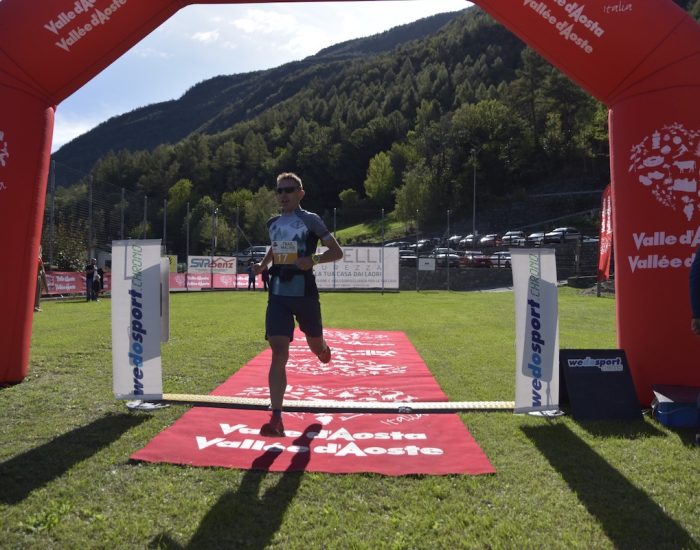 Dennis Brunod al Trail delle Macine della Valmeriana