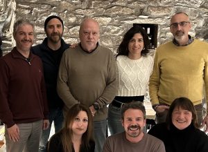 La nuova direzione regionale di Legacoop Valle d'Aosta. Al centro, la neo presidente Sara Faraci