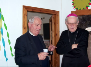 Don Silvio Perrin e Monsignor Giuseppe Anfossi