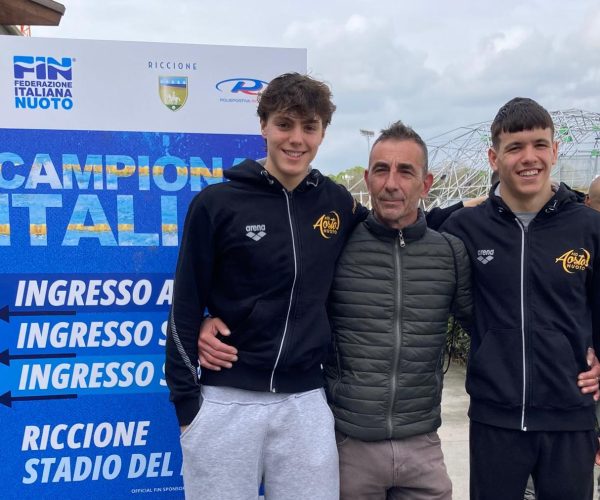 Edoardo Giovannetti con Tommaso Navarretta e Matteo Espositi