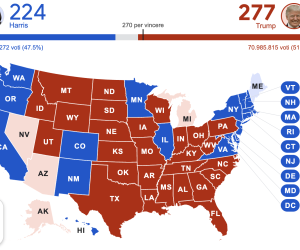 Elezioni americane vittoria Donald Trump