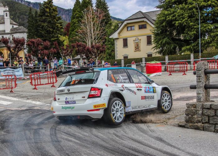 Elwis Chentre Fabio Grimaldi Rally Valli Ossolane