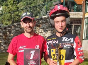 Etienne Giacuzzo con il suo minder Marco Colliard