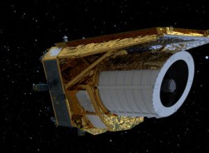 Euclid spacecraft pillars