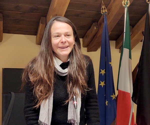 Gabriella Massa - Foto dal profilo X del Comune di Aosta