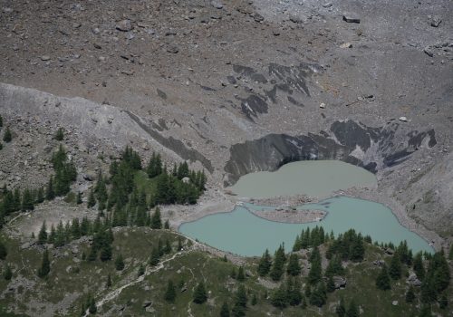 lago glaciale Miage (Val Veny - Courmayeur).