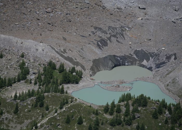 lago glaciale Miage (Val Veny - Courmayeur).