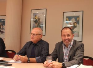 Falcomatà e Lorenzo Mazzoli dello Spi Cgil nazionale