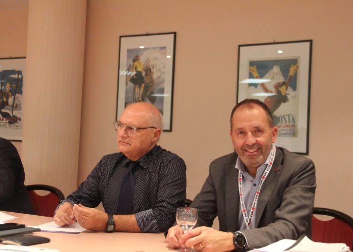 Falcomatà e Lorenzo Mazzoli dello Spi Cgil nazionale