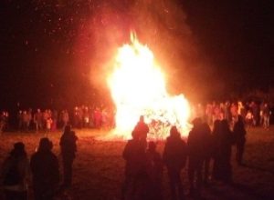 Falò Torre Pellice