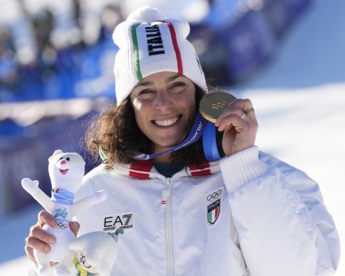Olympics Winter Games Milano Cortina 2026. Cortina (ITA) - 15/02/2026 Giant Slalom - Federica Brignone (ITA) Photo: Gio Auletta/Pentaphoto