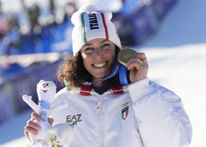 Olympics Winter Games Milano Cortina 2026. Cortina (ITA) - 15/02/2026 Giant Slalom - Federica Brignone (ITA) Photo: Gio Auletta/Pentaphoto