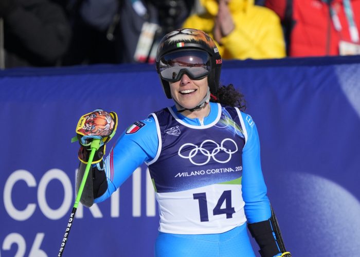 Olympics Winter Games Milano Cortina 2026. Cortina (ITA) - 15/02/2026 Giant Slalom - Federica Brignone (ITA) Photo: Gio Auletta/Pentaphoto