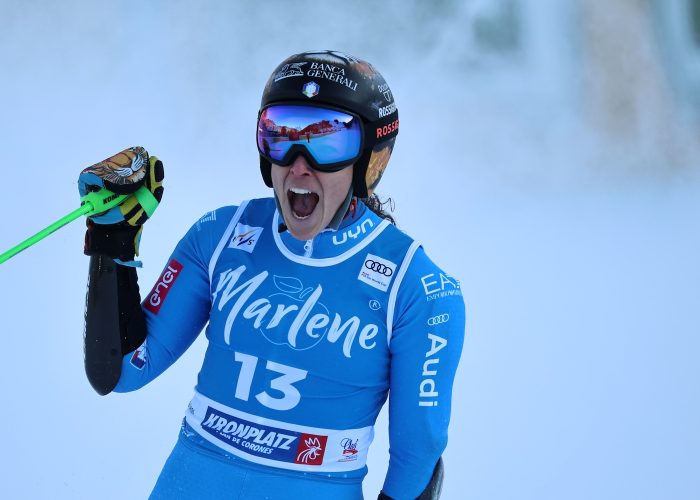 Federica Brignone Kronplatz Photo Marco Trovati :Pentaphoto