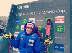 Federica Brignone a Soelden - Foto Fisi