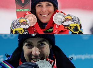 Federica Brignone e Federico Pellegrino