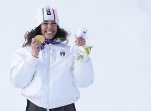 Federica Brignone oro SuperG Olimpiadi Milano Cortina Gio Auletta Pentaphoto