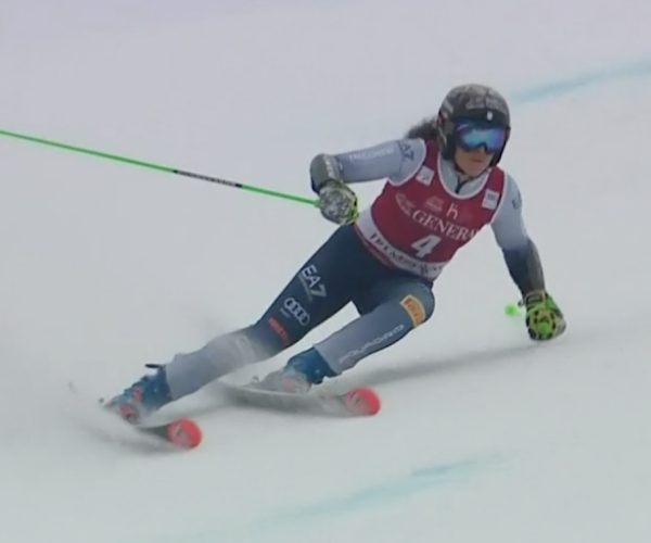 Federica Brignone vince