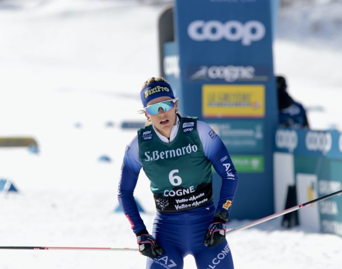 Federica Cassol Coppa del mondo di sci di fondo Cogne dieci km Foto di Nicole Jocollé