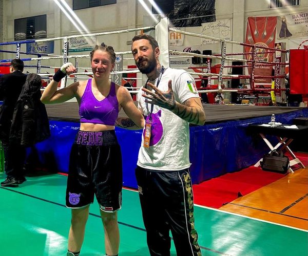 Federica Macrì con Luca De Carolis