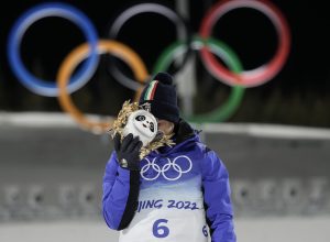 Federico Pellegrino argento sprint Olimpiadi Pechino foto Gio Auletta Pentaphoto