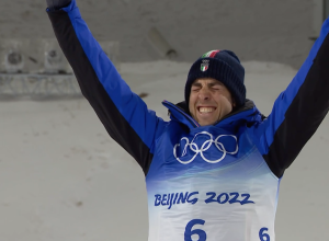 Federico Pellegrino argento sprint Olimpiadi Pechino