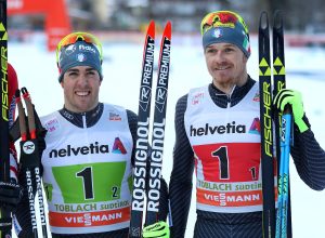 Federico Pellegrino e Dietmar Noeckler - foto Andrea Solero (Pentaphoto/Mateimage)