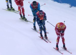Federico Pellegrino in Val di Fiemme