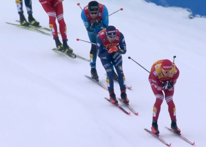 Federico Pellegrino in Val di Fiemme