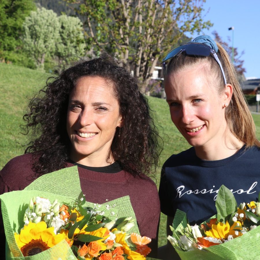 Festa La Salle Federica Brignone Michela Carrara () rid