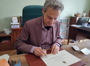Il Sindaco di Aosta Gianni Nuti