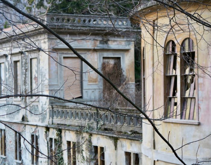 Fons Salutis - edificio storico, ex stabilimento termale di Saint-Vincent