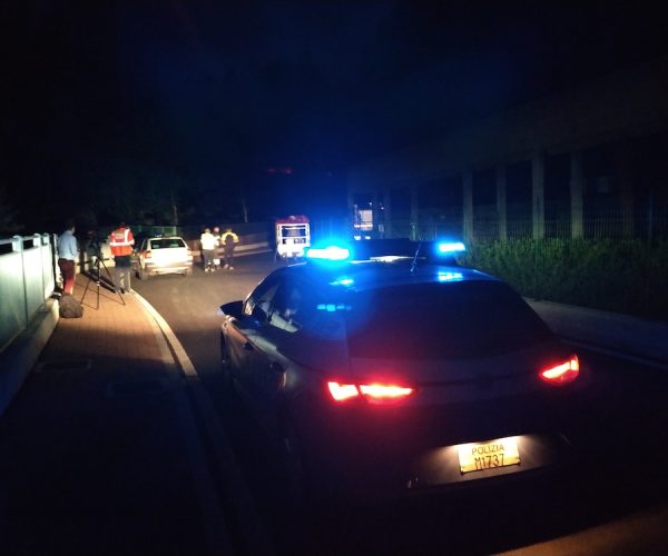 Le forze dell'ordine a Saumont