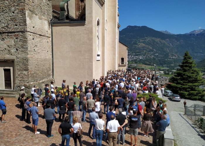 I funerali di Federico Daricou.