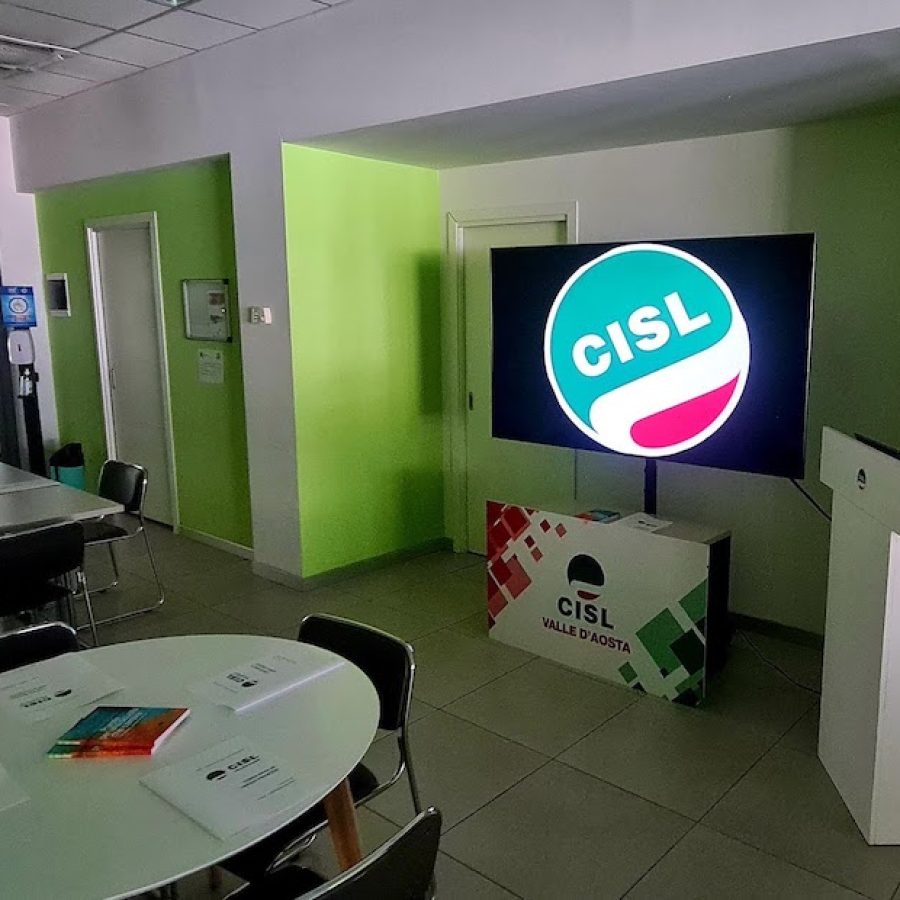 aula didattica corsi cisl vda