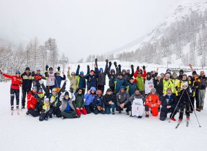 Foto di gruppo Fisdir Rhemes Notre Dames marzo Ph M Vignolini