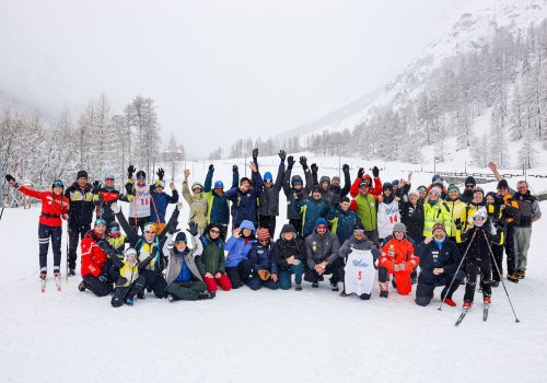 Foto di gruppo Fisdir Rhemes Notre Dames marzo Ph M Vignolini