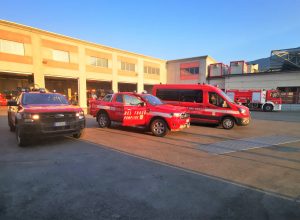 Contingente partito per incendio Vesuvio