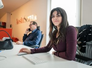 Francesca De Vita in redazione