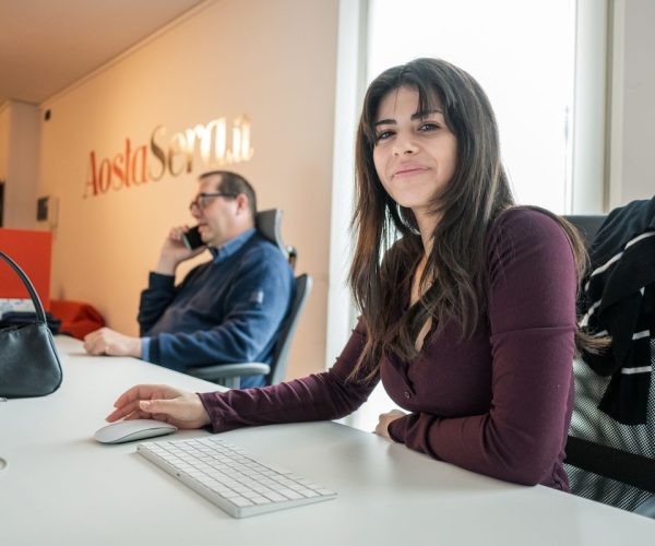 Francesca De Vita in redazione