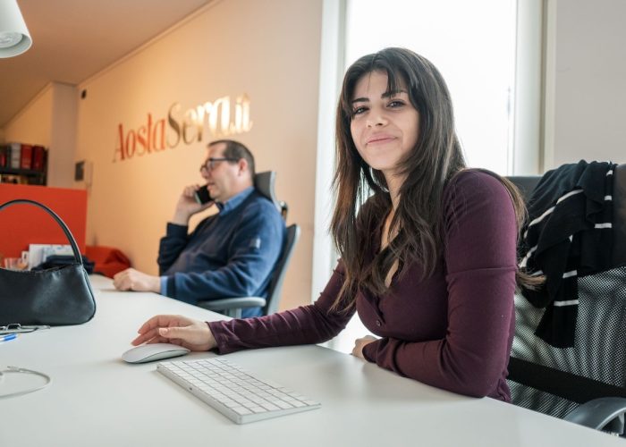 Francesca De Vita in redazione