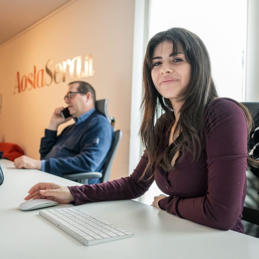 Francesca De Vita in redazione