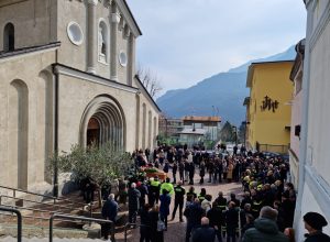 Chiesa di Saint-Vincent - Funerale di Silvano Meroi