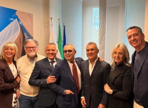 Chiara Fabbri ed il resto della Giunta Fiavet