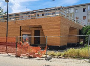 Il lavori del nuovo asilo nido in quartiere Dora, ad Aosta