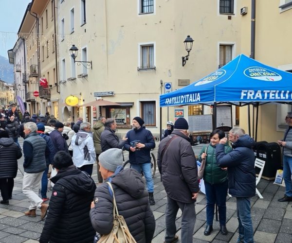 Gazebo FdI Aosta